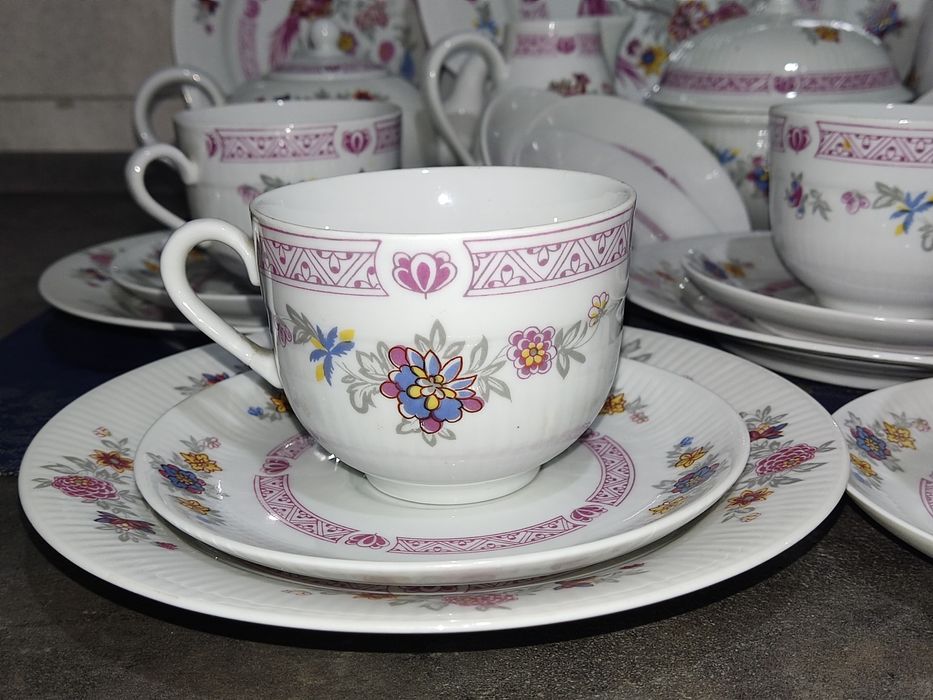 Сервиз чайный Павлины.ГДР