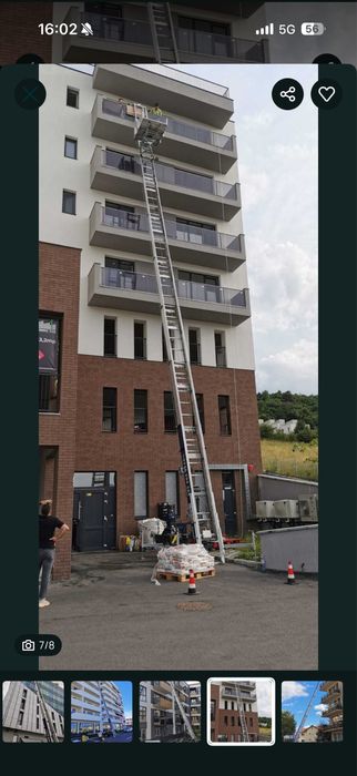 Inchiriez Lift la 18 m /250 kg sarcina in Bucuresti/Ilfov