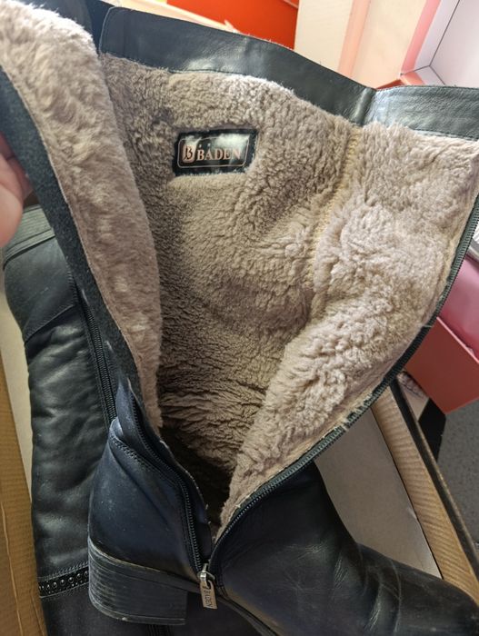 Сапоги натуральная кожа