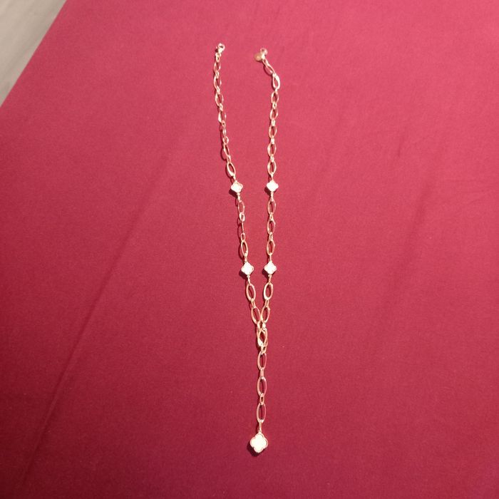 Синжир със детелинки сребро