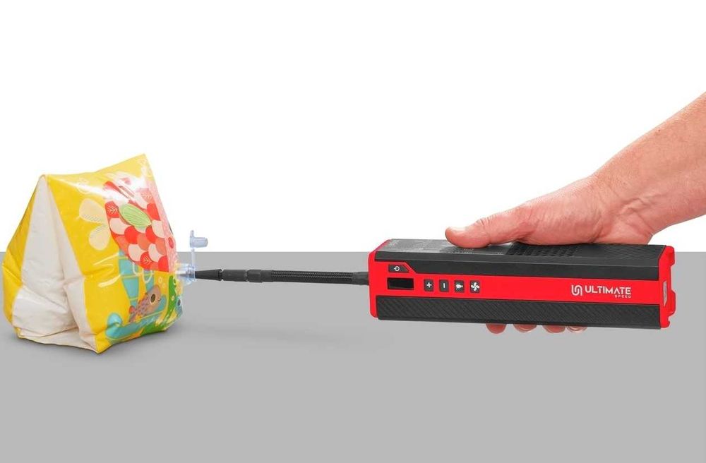 Compresor portabil, cu acumulator ULTIMATE SPEED USKT 60 C4 umflat aer