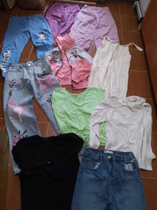 Lot haine fetiță măsură 164 cm
