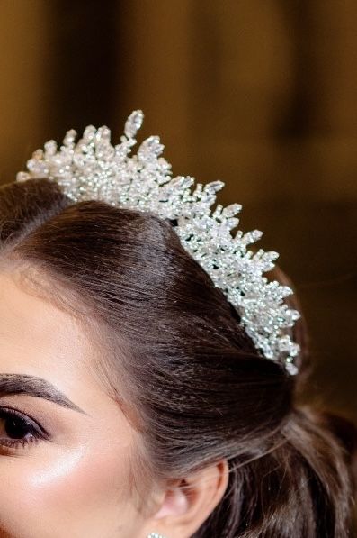 Diadema mireasă glamadea