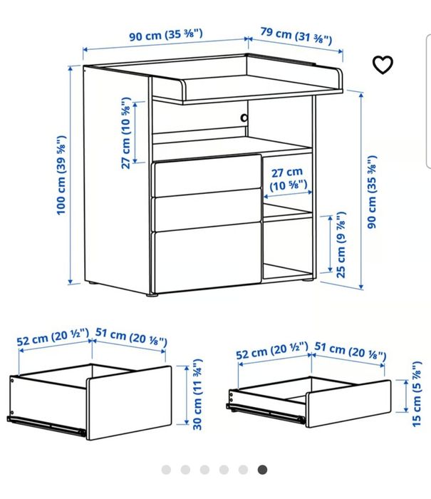 Comoda/ masa de infasat