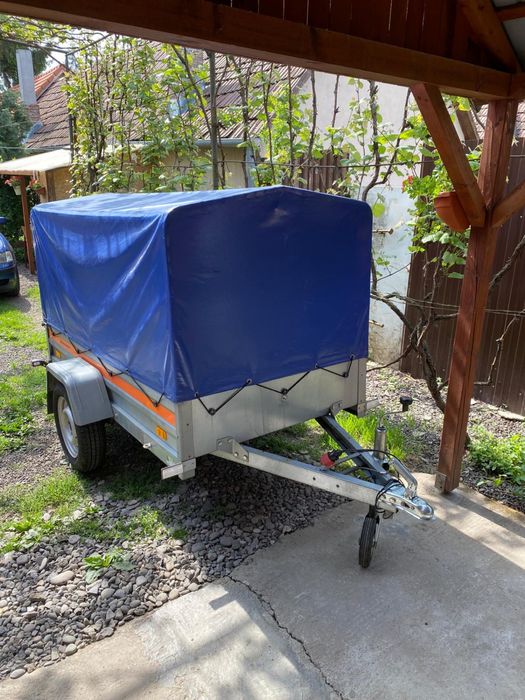 Remorcă Temared (Tema) 750 kg cu prelată