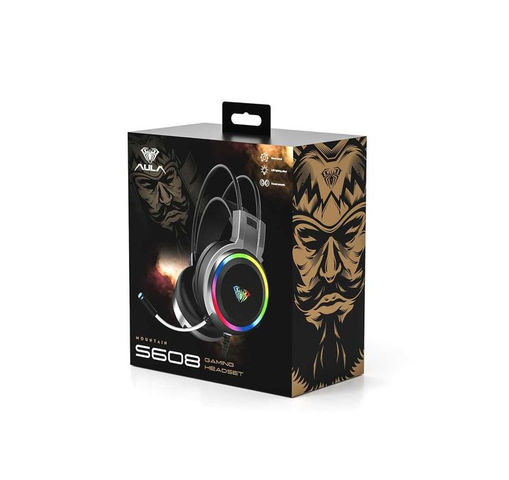 { Наушники AULA S608 Gaming Headset