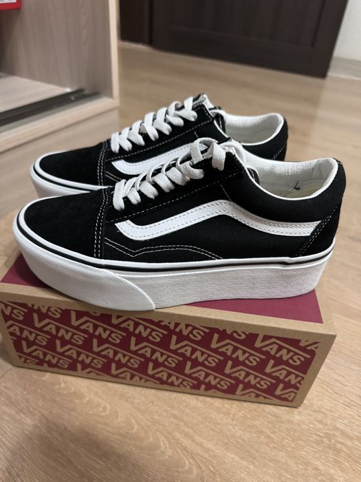 Keды vans old skool platform