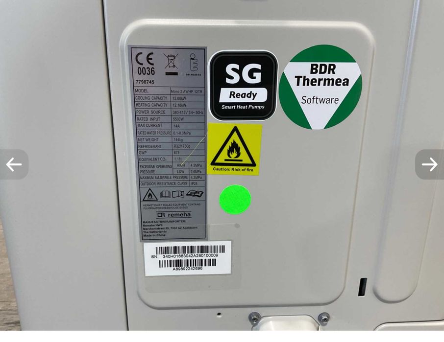 Pompa de caldura 12 kw monoblock ( doar 4 buc disponibile)