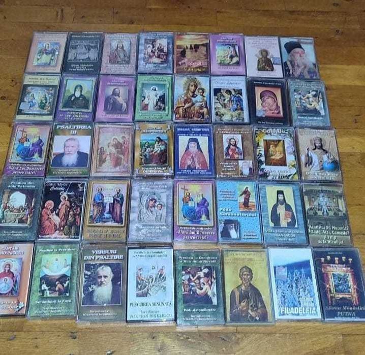 Casete audio CD cu muzica si predici religioasse