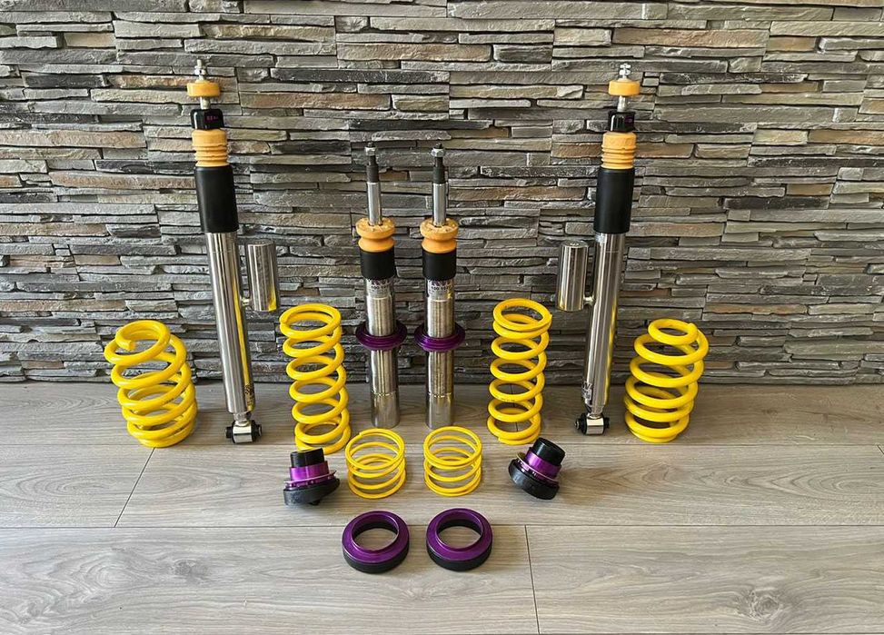 Suspensie Sport Reglabila Audi A4 B9 A5 F5 - KW V3 inox 53mm