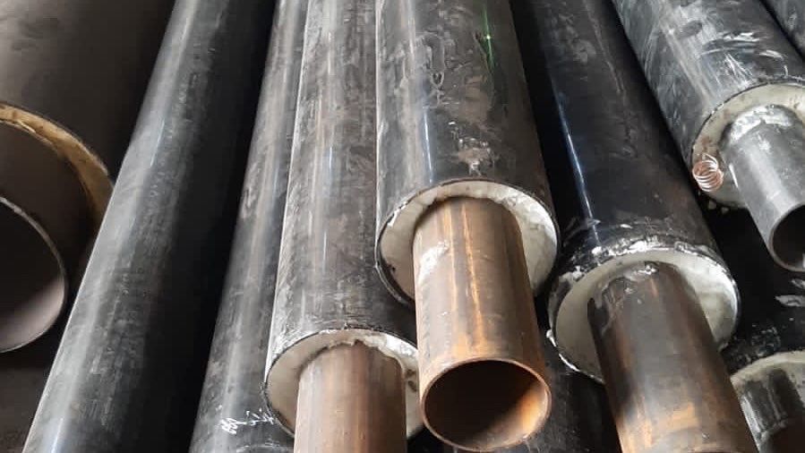 Изоляция труб ППУ ПЭ/ОЦ/ВУС