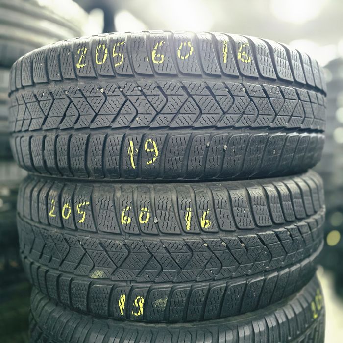 2x 205/60/16 M+S PIRELLI 2019 Stare excelentă