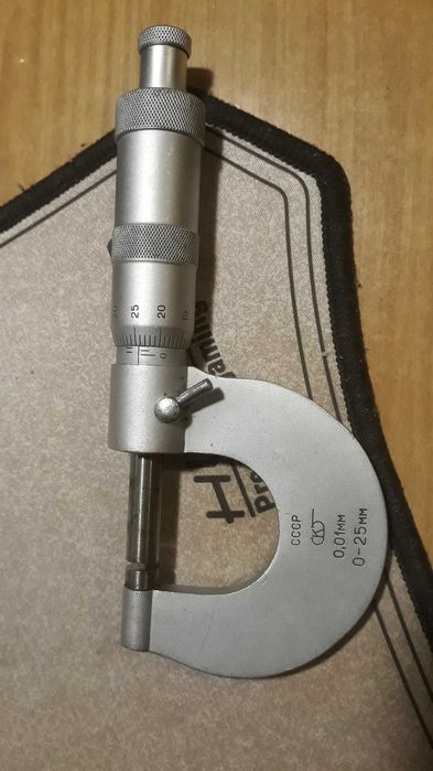 Микрометр СССР 0,01-25мм.