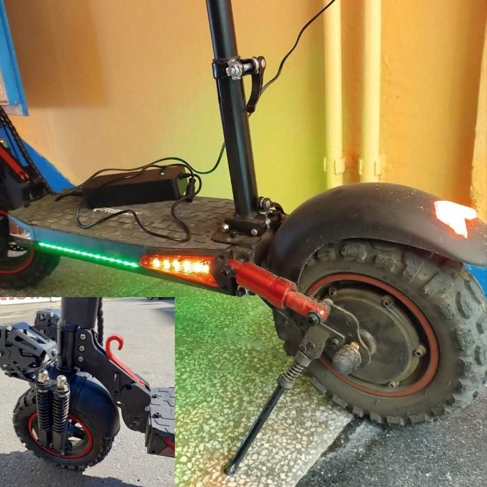 Електрически скутер, тротинетка със седалка 1200W 18AH, 55 км/ч