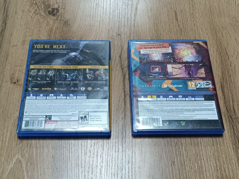 Mortal Kombat 11 и It Takes Two для PS4 (в идеале)