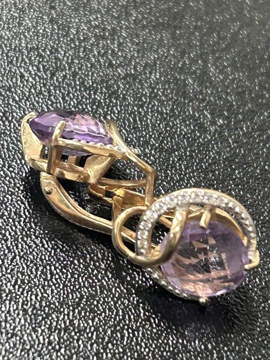 Серьги золотые 585