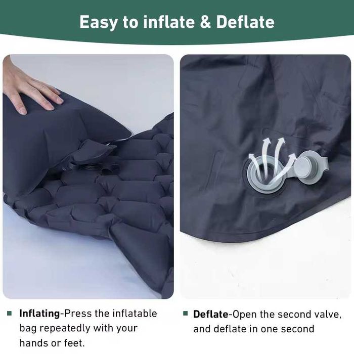 -40% ПРОМО - Ново ултралеко надуваемо шалте/дюшек | Трекинг, къмпинг