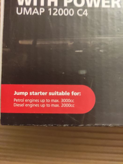 Jump starter motor auto cu functie power bank Ultimate speed