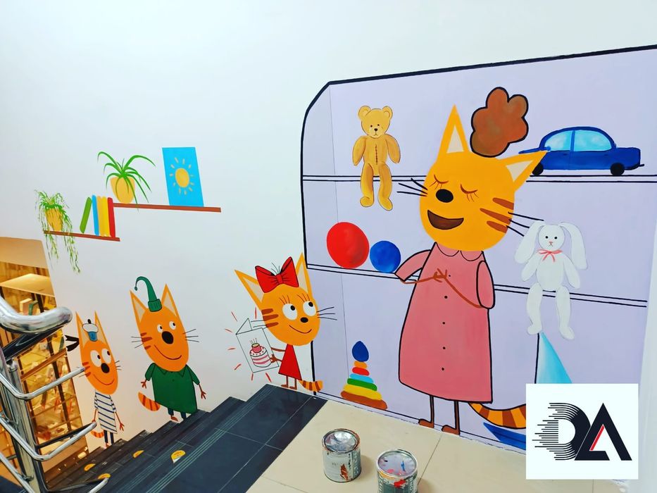 Настенная роспись, граффити, мурал, картины