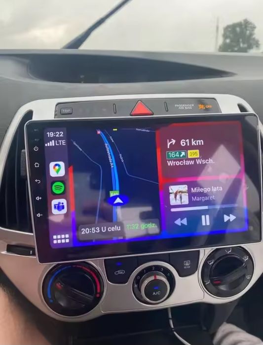 Navigatie Android Hyundai i20 Waze YouTube GPS