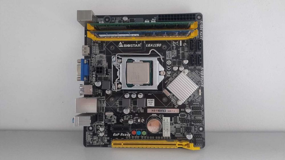 комплект h81+ i7 4790 + 16g ddr3