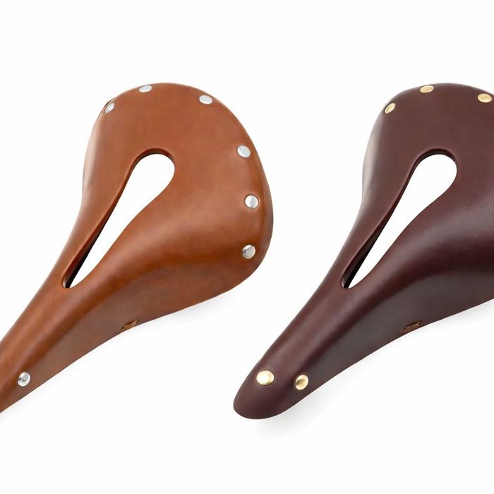 Кожаное велосипедное седло