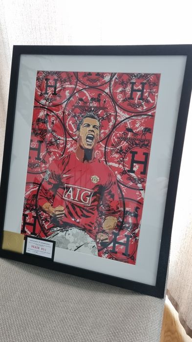 Tablou Christiano Ronaldo 100 de bucati in toata lumea