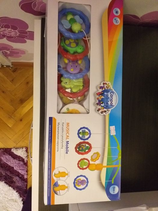 Нова музикална въртележка за кошара / легло