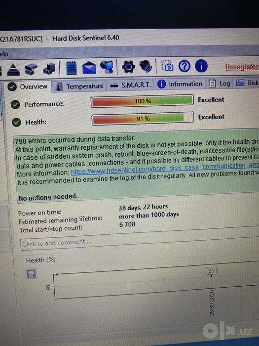 HDD 500gb WD blue original