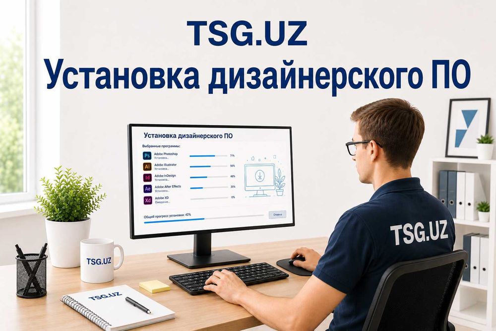 Установка дизайнерских программ Auto cad Photoshop Corel Draw  и пр