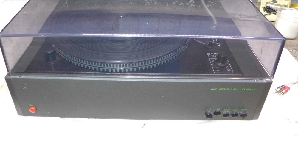 Качествен грамофон Unitra G 602 /1981г. от   комплекта Студио 2