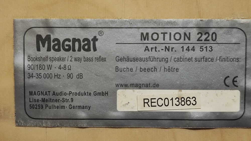 boxe Magnat Motion 220 superbe sunet parfum