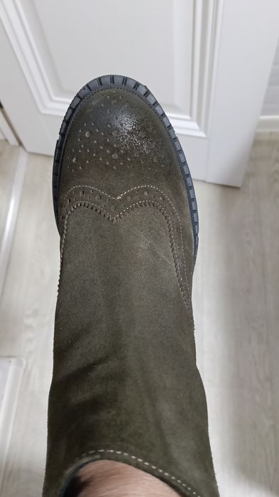Продам ботинки замша натуральная