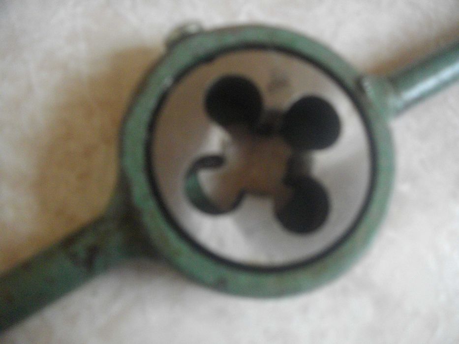 Нова Соц НРБ Българска плашка за външни резби Различни с държач върток