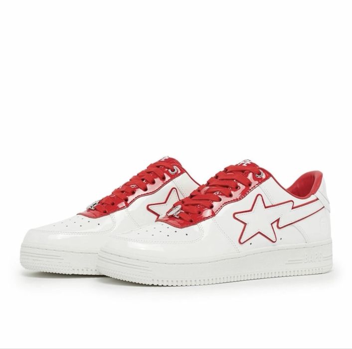 Adidasi Bape Sta 4 Red