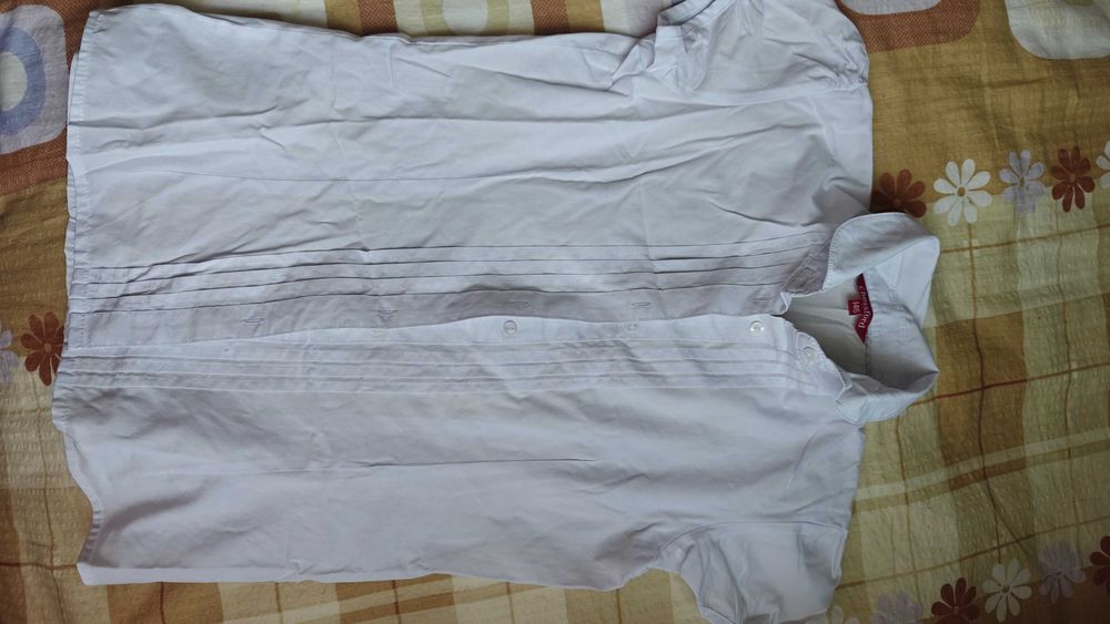 Блузки рубашки школьные для девочки 10 лет