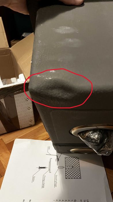 Кухненска мивка Lusso Cubo Brushed Gold Undermount 1.5 Kitchen Sink