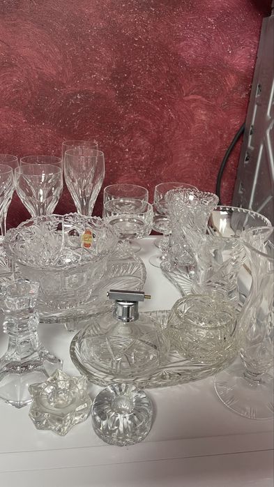 Set cristale 35 piese superbe