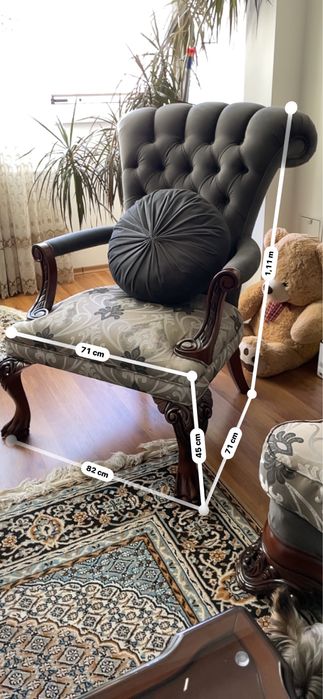 Холна Гарнитура от масивно черешово дърво