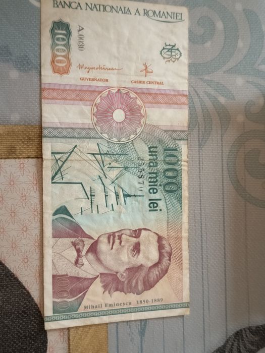 Vand bancnote vechi românești de colecție