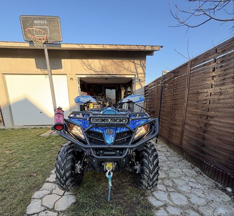 CFMOTO 450L Euro 5, înmatriculat, accesorii multe