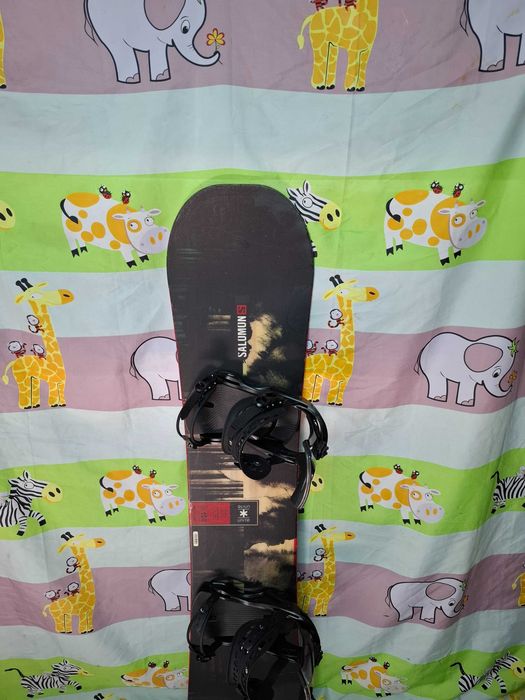 Placa snowboard 150 cm Salomon cu legaturi noi incluse