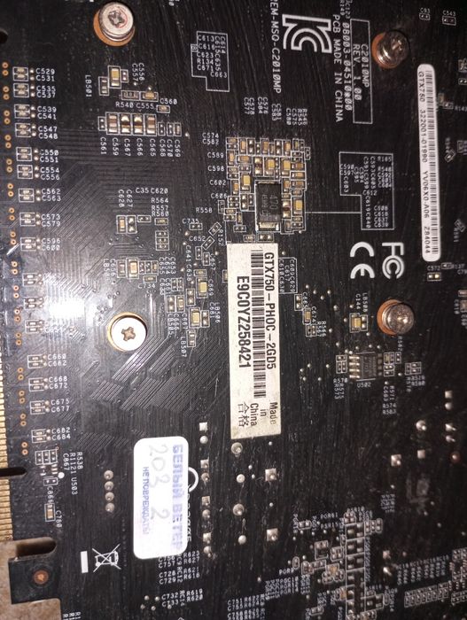 Видеокарта GTX750 2 GB