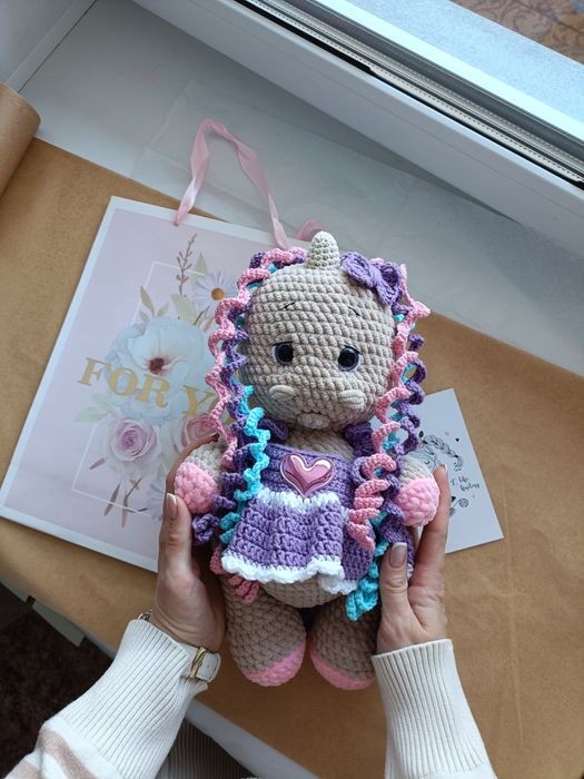 Единорог плюшевый