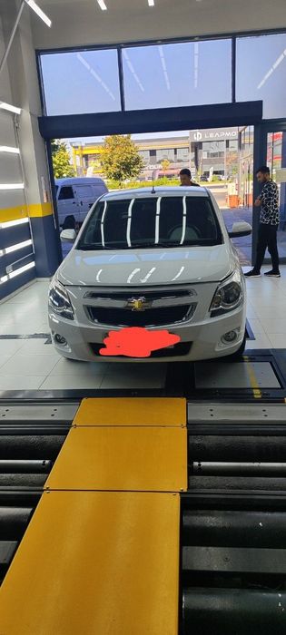 Cobalt 2021  пробег 64000 краска тозза