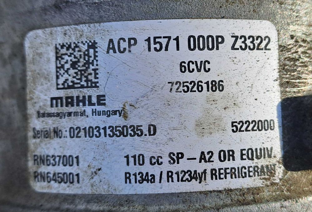 Компресор за Volkswagen Touran II 2015г. 1.6TDI 105к.с