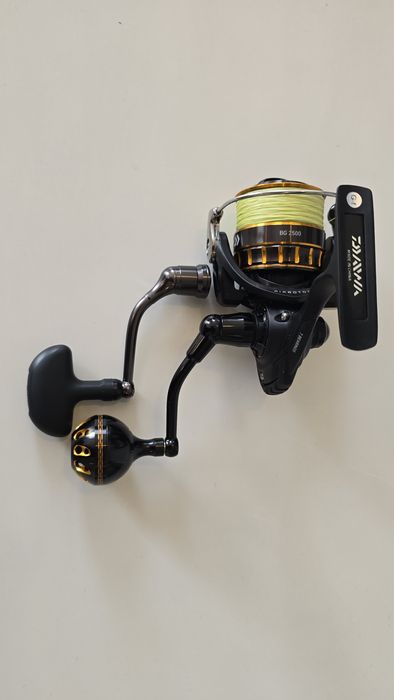 Manivela GOMEXUS pentru mulinete Daiwa BG si Saltist