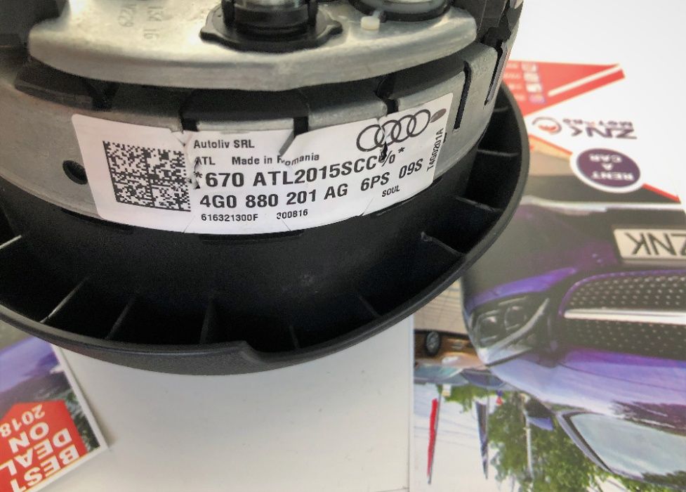 Audi a7 a8 d4 4h a6 c7 4g plansa bord kit airbag volan sofer pasager