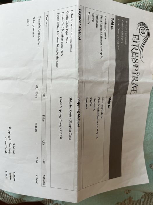 Wrap Firespiral 5m lungime! Blend de in cu vascoza si bumbac pieptenat