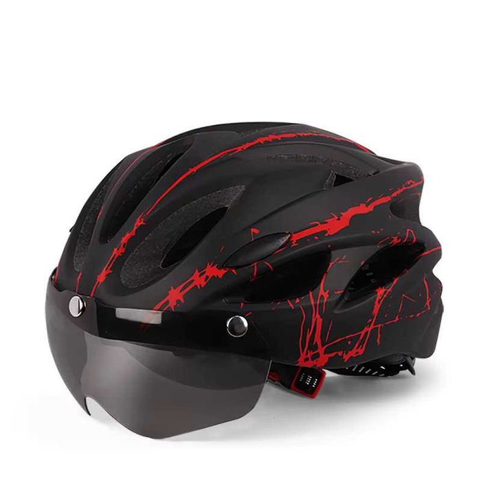 Casca Bicicleta/Trotineta Electrica, Viziera detasabila, Aerodinamica, Ventilatie eficienta, Dimensiune reglabila 54-62cm, Diverse Culori NOU